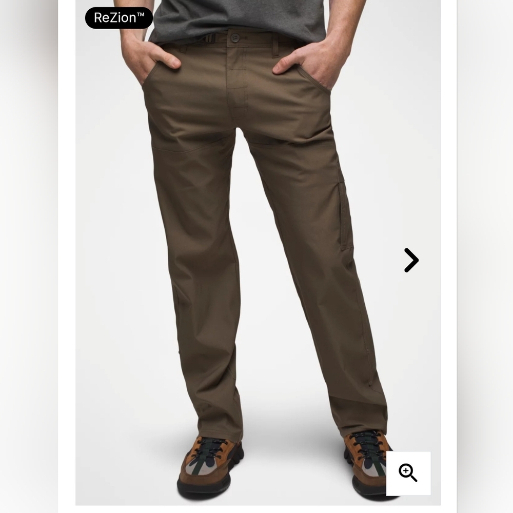 Prana Stretch Zion Slim Pant II 30 x 34in Mud
